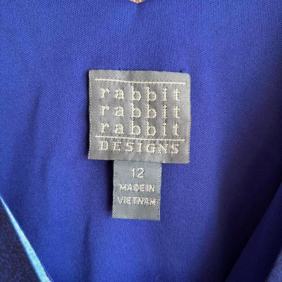 Vintage y2k Rabbit Rabbit Rabbit Designs Blue | Size 12 | Sundress - Picture 3 of 5